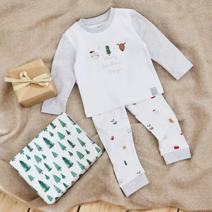 Personalised Merry Christmas Pyjamas