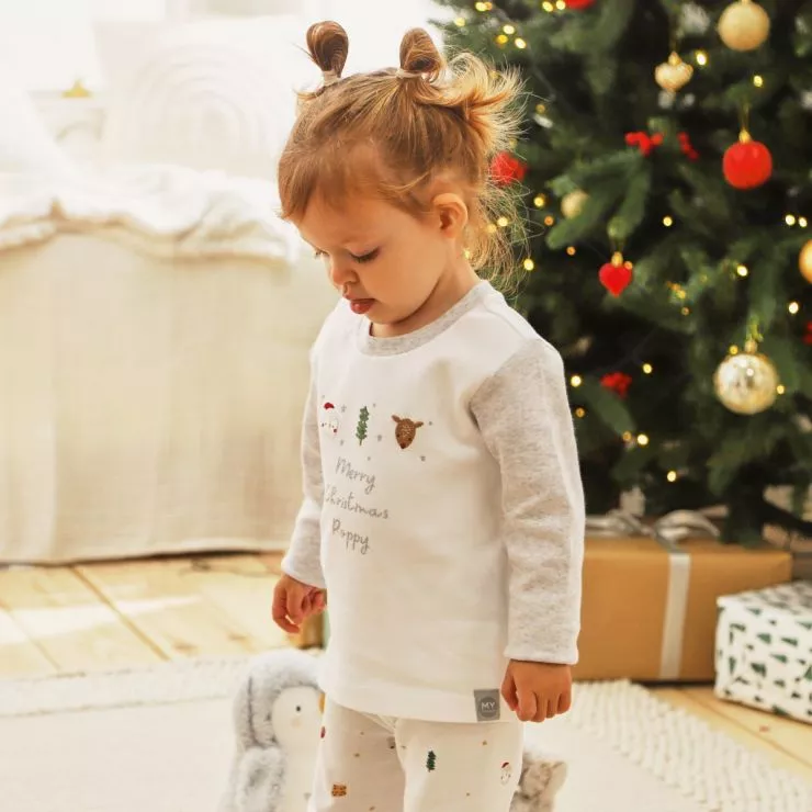 Personalised Merry Christmas Pyjamas