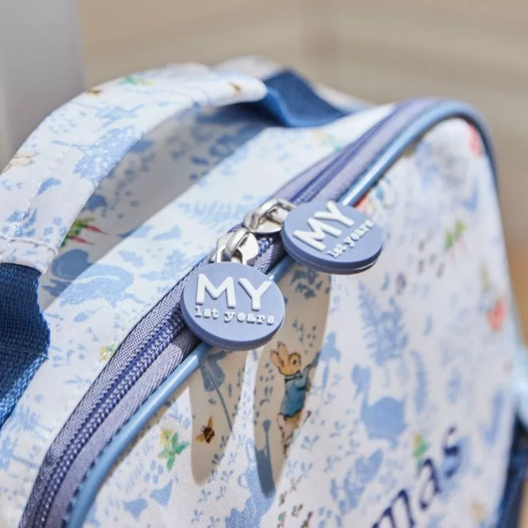 Personalised Blue Peter Rabbit Lunch Bag