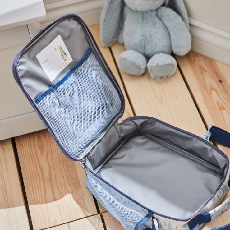 Personalised Blue Peter Rabbit Lunch Bag