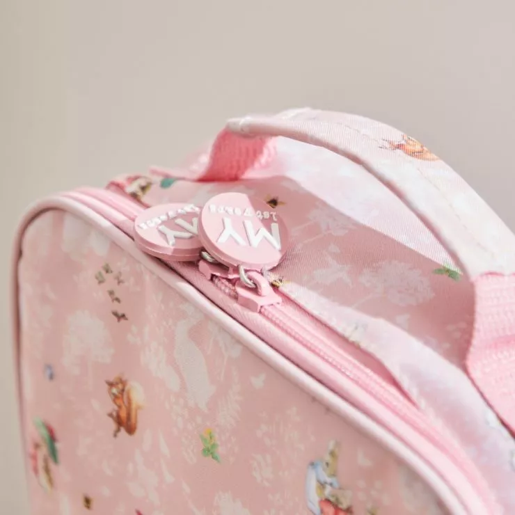 Personalised Pink Flopsy Bunny Lunch Bag