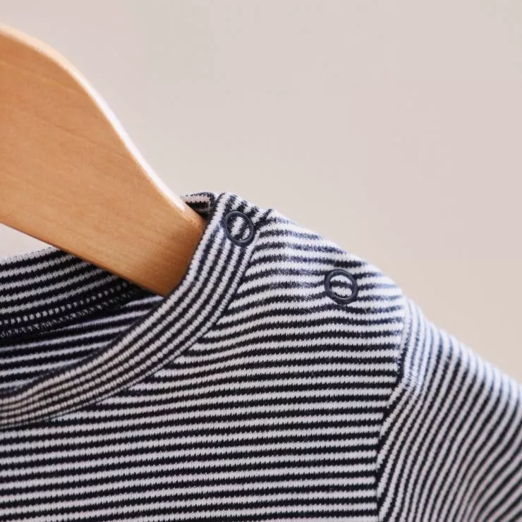 Personalised Crab & Navy Striped T-Shirt