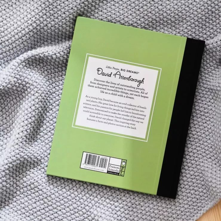 Personalised Little People, Big Dreams David Attenborough Book
