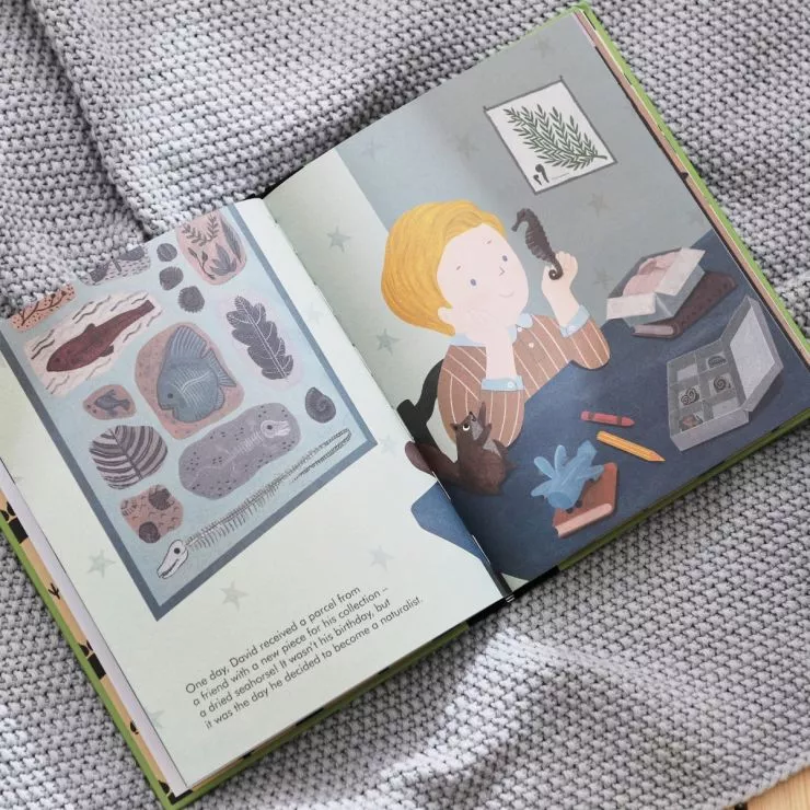 Personalised Little People, Big Dreams David Attenborough Book