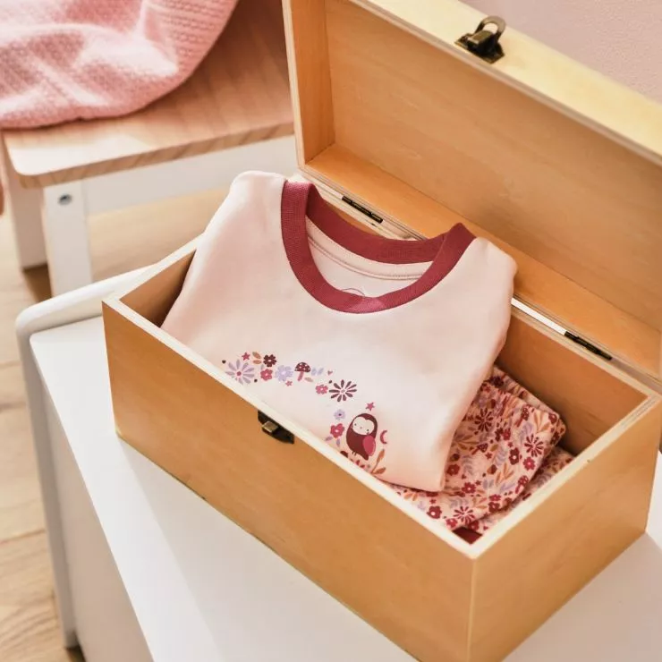 Personalised Unicorn Design Wooden Keepsake Box