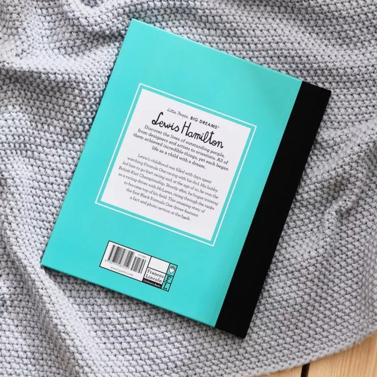 Personalised Little People, Big Dreams Lewis Hamilton Book