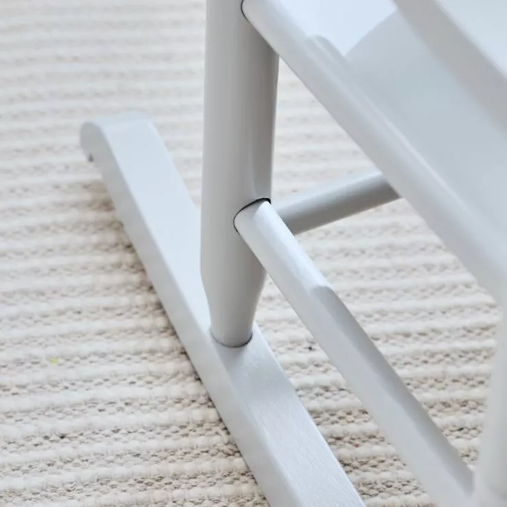 Personalised Grey Star Children's Rocking Chair 