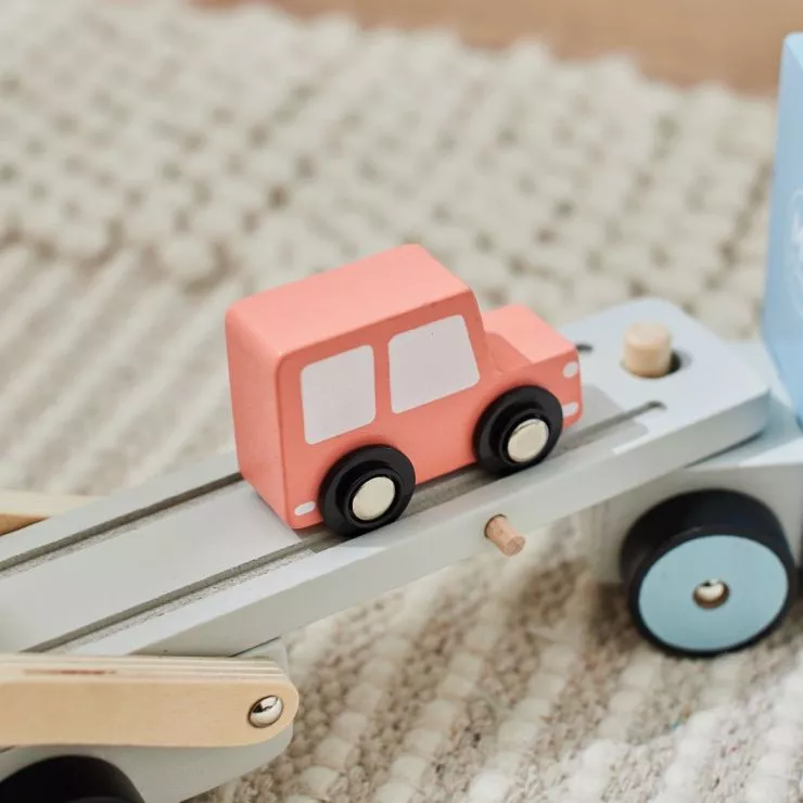 Personalised Transporter Lorry Wooden Toy