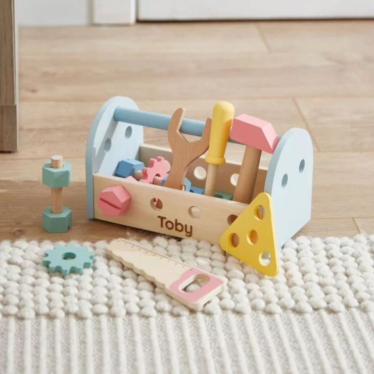 Personalised Wooden Tool Box Toy FSC®