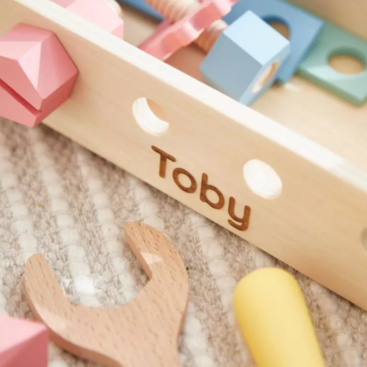 Personalised Wooden Tool Box Toy FSC®
