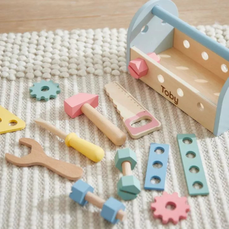 Personalised Wooden Tool Box Toy FSC®