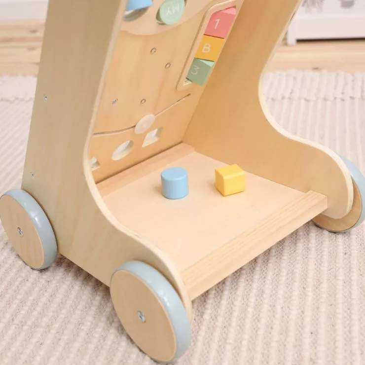 Personalised Wooden Activity Walker