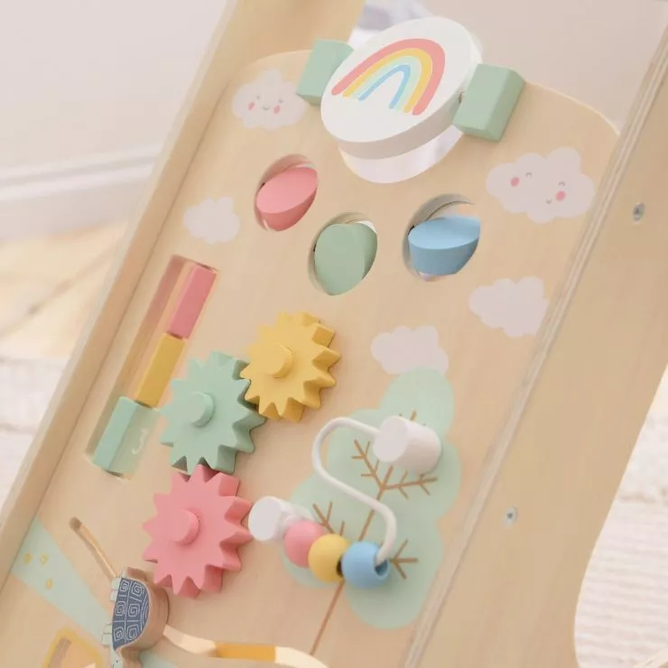 Personalised Wooden Activity Walker