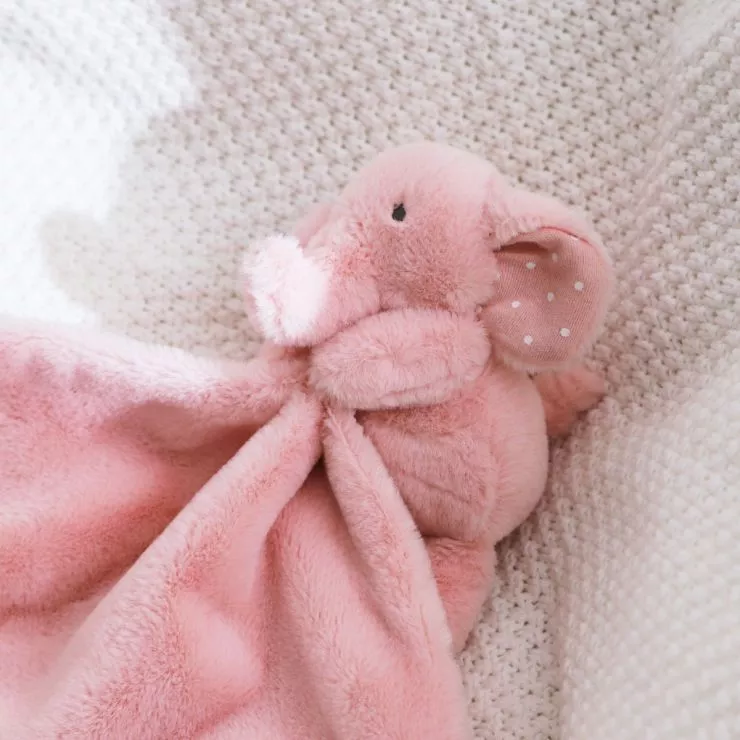 Personalised Pink Elephant Comforter