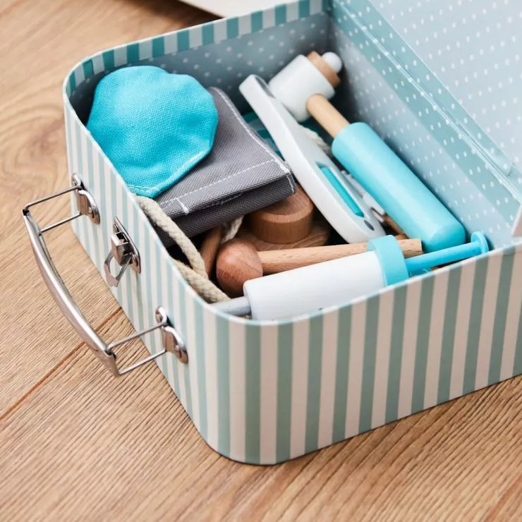 Personalised Doctor's Kit Play Set with Carry Case