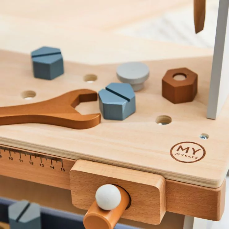 Personalised Wooden Tool Bench Play Set FSC®