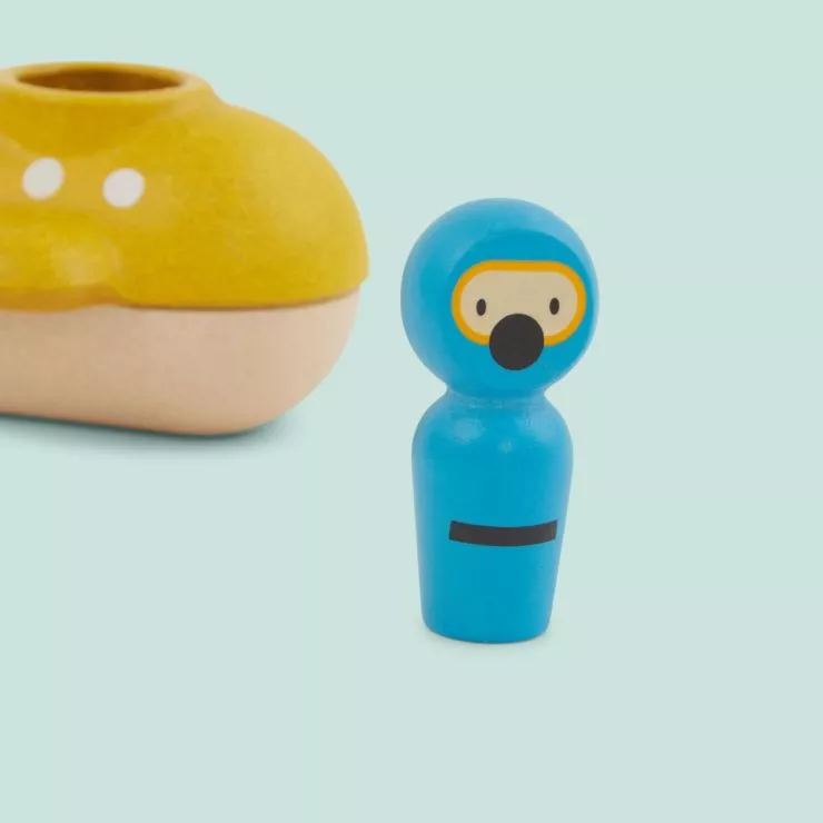 Plan Toys Wooden Submarine Toy