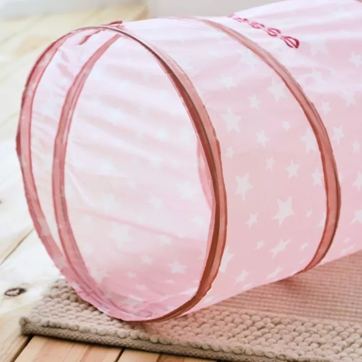 Personalised Kids Concept Pink Pop Up Play Tunnel