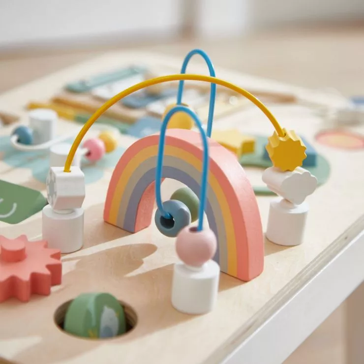 Personalised Wooden Children's Activity Table