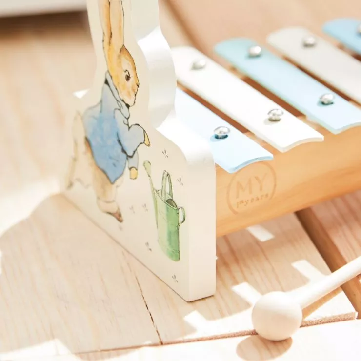 Personalised Peter Rabbit Wooden Xylophone