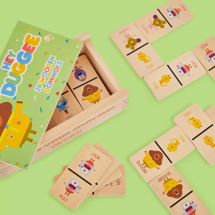 Personalised Hey Duggee Wooden Dominoes