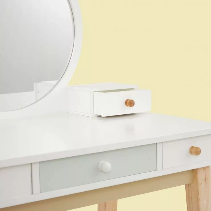 Personalised Tender Leaf Forest Design Dressing Table