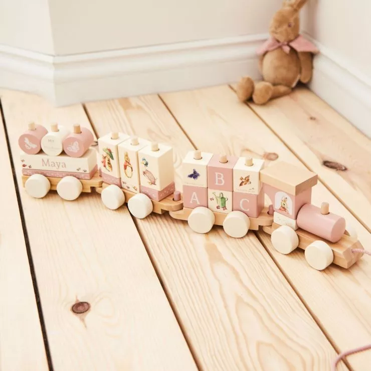 Personalised Flopsy Bunny Pull-Along Train FSC®
