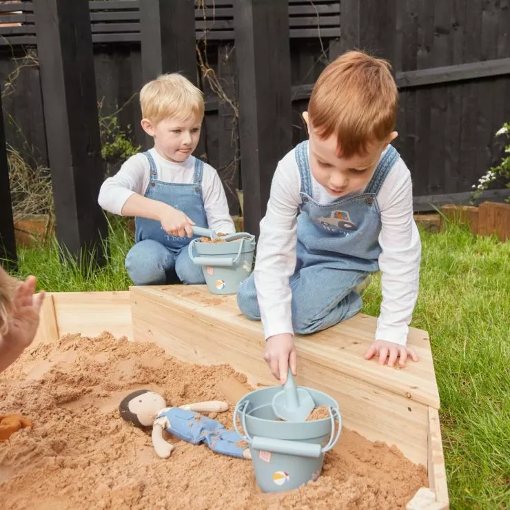 Personalised Peter Rabbit & Friends Wooden Sandpit