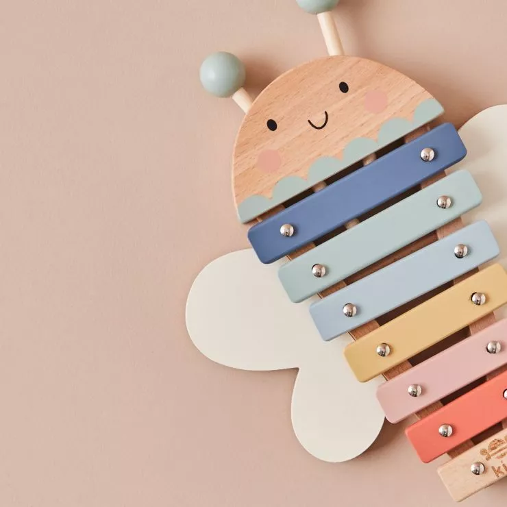Personalised Just Bee Kids Dragonfly Xylophone