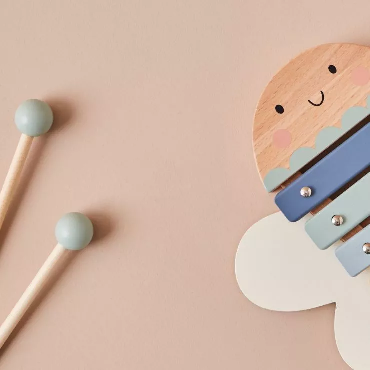 Personalised Just Bee Kids Dragonfly Xylophone