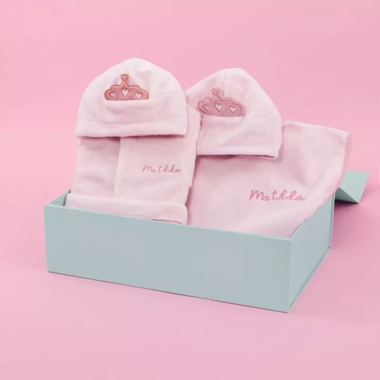 Personalised Fairy Princess Splash & Snuggle Gift Set